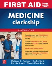 bokomslag First Aid for the Medicine Clerkship, Fourth Edition