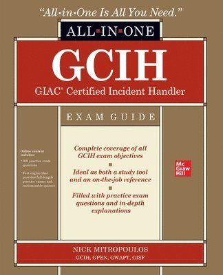 bokomslag GCIH GIAC Certified Incident Handler All-in-One Exam Guide