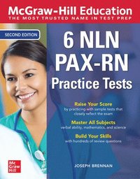 bokomslag McGraw-Hill Education 6 NLN PAX-RN Practice Tests, Second Edition