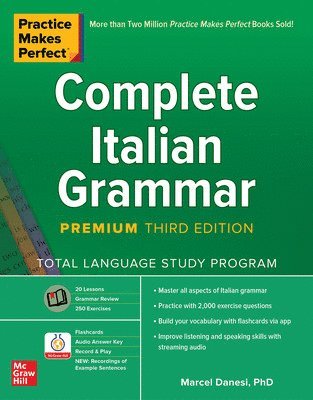 bokomslag Practice Makes Perfect: Complete Italian Grammar, Premium Third Edition