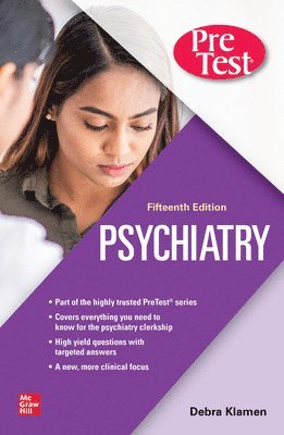 bokomslag Psychiatry PreTest Self-Assessment And Review, 15th Edition