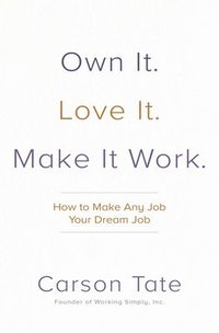 bokomslag Own It. Love It. Make It Work.: How to Make Any Job Your Dream Job