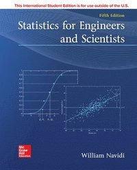 bokomslag Statistics for Engineers and Scientists