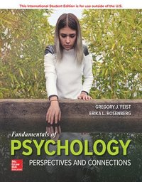 bokomslag ISE Fundamentals of Psychology: Perspectives and Connections