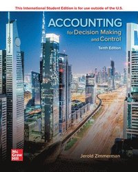 bokomslag ISE Accounting for Decision Making and Control