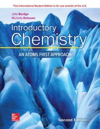 bokomslag ISE Introductory Chemistry: An Atoms First Approach