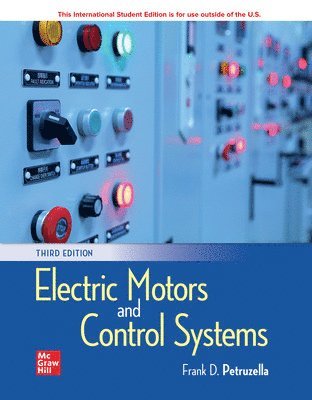 bokomslag ISE Electric Motors and Control Systems