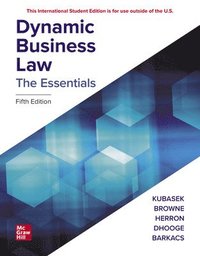 bokomslag ISE Dynamic Business Law: The Essentials