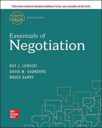 bokomslag ISE Essentials of Negotiation