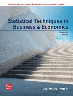 bokomslag ISE Statistical Techniques in Business and Economics