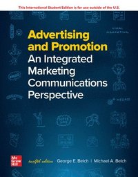 bokomslag ISE Advertising and Promotion: An Integrated Marketing Communications Perspective
