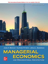 bokomslag ISE Managerial Economics & Organizational Architecture