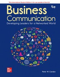 bokomslag ISE Business Communication:  Developing Leaders for a Networked World