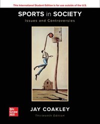 bokomslag Sports in Society: Issues and Controversies ISE 