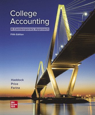 M. David Haddock, John Price, Michael Farina - ISE College Accounting (A Contemporary Approach), Häftad