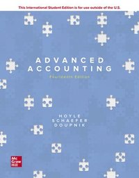 bokomslag ISE Advanced Accounting