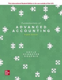 bokomslag ISE Fundamentals of Advanced Accounting