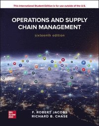bokomslag ISE Operations and Supply Chain Management