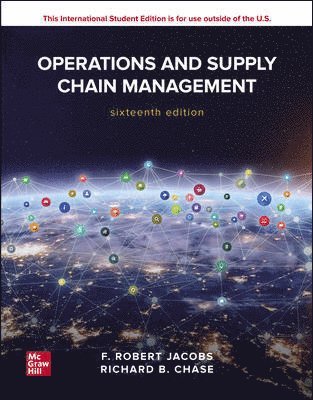 bokomslag ISE Operations and Supply Chain Management