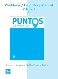 bokomslag WORKBOOK /LAB MANUAL VI FOR PUNTOS DE PARTIDA: AN INVITATION TO SPANISH
