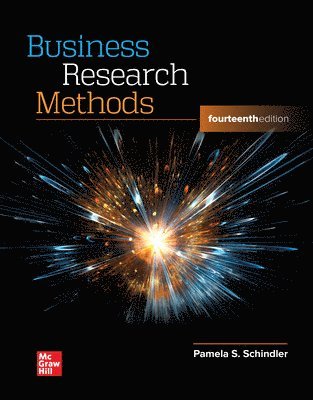 Pamela Schindler - Business Research Methods, Inbunden
