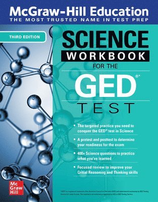 bokomslag McGraw-Hill Education Science Workbook for the GED Test, Third Edition