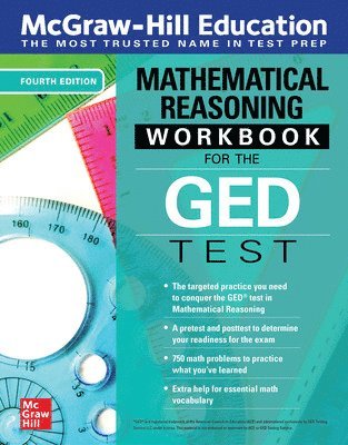 bokomslag McGraw-Hill Education Mathematical Reasoning Workbook for the GED Test, Fourth Edition
