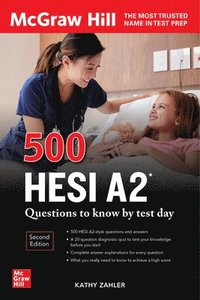 bokomslag 500 HESI A2 Questions to Know by Test Day, Second Edition