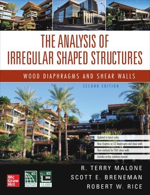 bokomslag The Analysis of Irregular Shaped Structures: Wood Diaphragms and Shear Walls, Second Edition