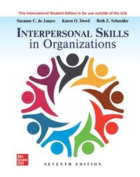 bokomslag Interpersonal Skills in Organizations ISE