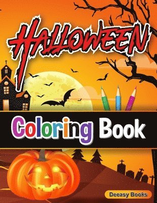 bokomslag Halloween Coloring Book