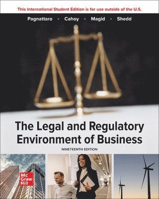 bokomslag Legal and Regulatory Environment of Business ISE