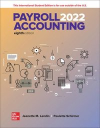 bokomslag Payroll Accounting 2022 ISE