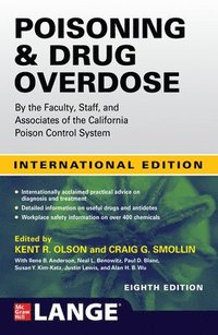 bokomslag IE Poisoning and Drug Overdose, Eighth Edition