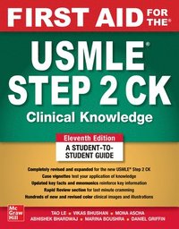 bokomslag First Aid for the USMLE Step 2 CK, Eleventh Edition