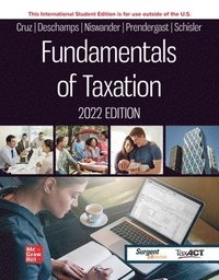 bokomslag Fundamentals of Taxation 2022 Edition ISE