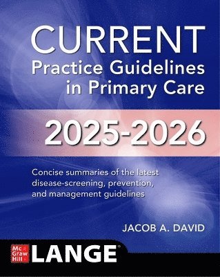 bokomslag CURRENT Practice Guidelines in Primary Care 2025-2026