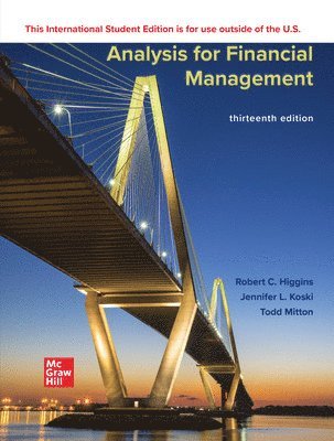 bokomslag Analysis for Financial Management ISE