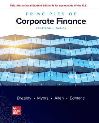bokomslag Principles of Corporate Finance ISE