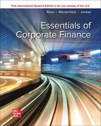 bokomslag Essentials of Corporate Finance ISE