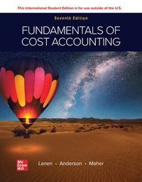 bokomslag Fundamentals of Cost Accounting ISE