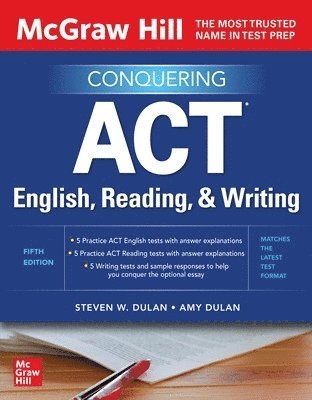 bokomslag McGraw Hill Conquering ACT English, Reading, and Writing, Fifth Edition