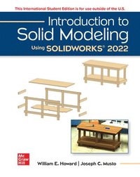 bokomslag Introduction To Solid Modeling Using Solidworks 2022 ISE