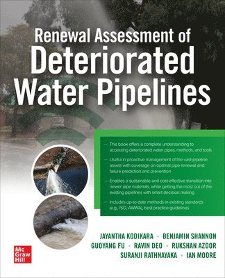 bokomslag Renewal Assessment of Deteriorated Water Pipelines