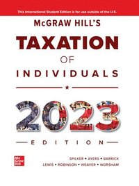 bokomslag McGraw-Hill's Taxation of Individuals 2023 Edition ISE