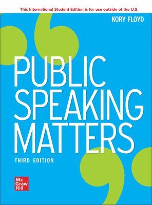 Kory Floyd - Public Speaking Matters ISE, Häftad