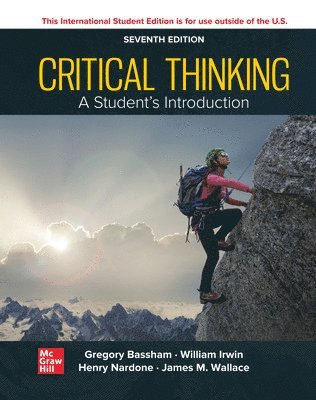 Critical Thinking: A Students Introduction ISE 1