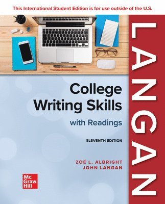 John Langan, Zoe Albright - College Writing Skills with Readings ISE, Häftad