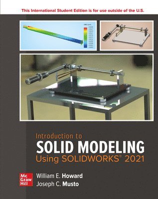 bokomslag Introduction to Solid Modeling Using SolidWorks 2021 ISE