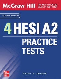 bokomslag McGraw-Hill 4 Hesi A2 Practice Tests, Fourth Edition
